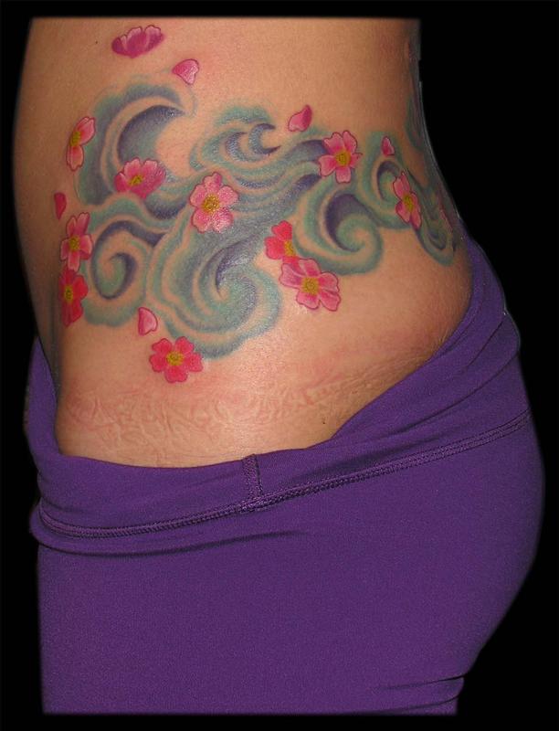 Tattoos, Wind tattoo, Flower tattoos